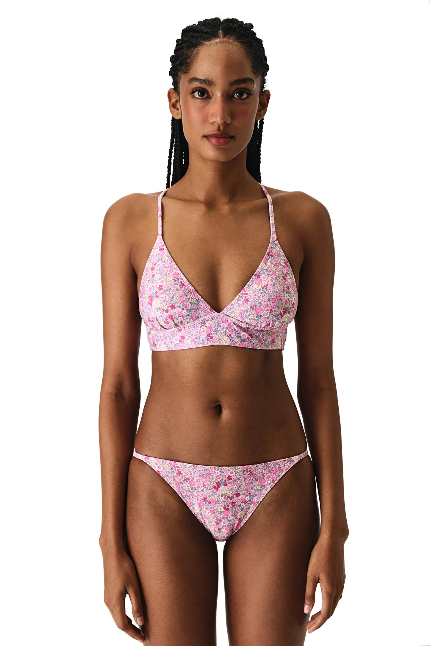 Renkli Amira Bralet Bikini Üstü
