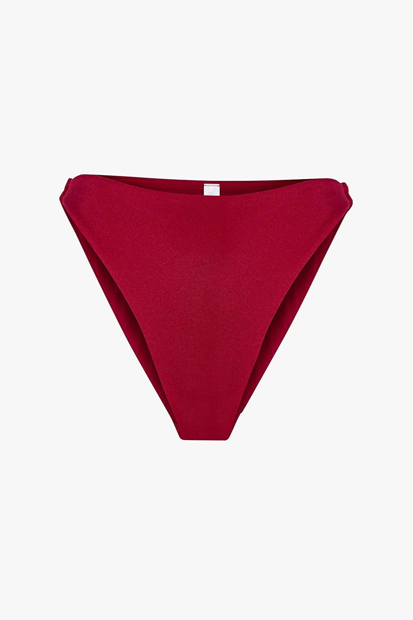 Bordo Evelyn Minimal Slip Bikini Altı
