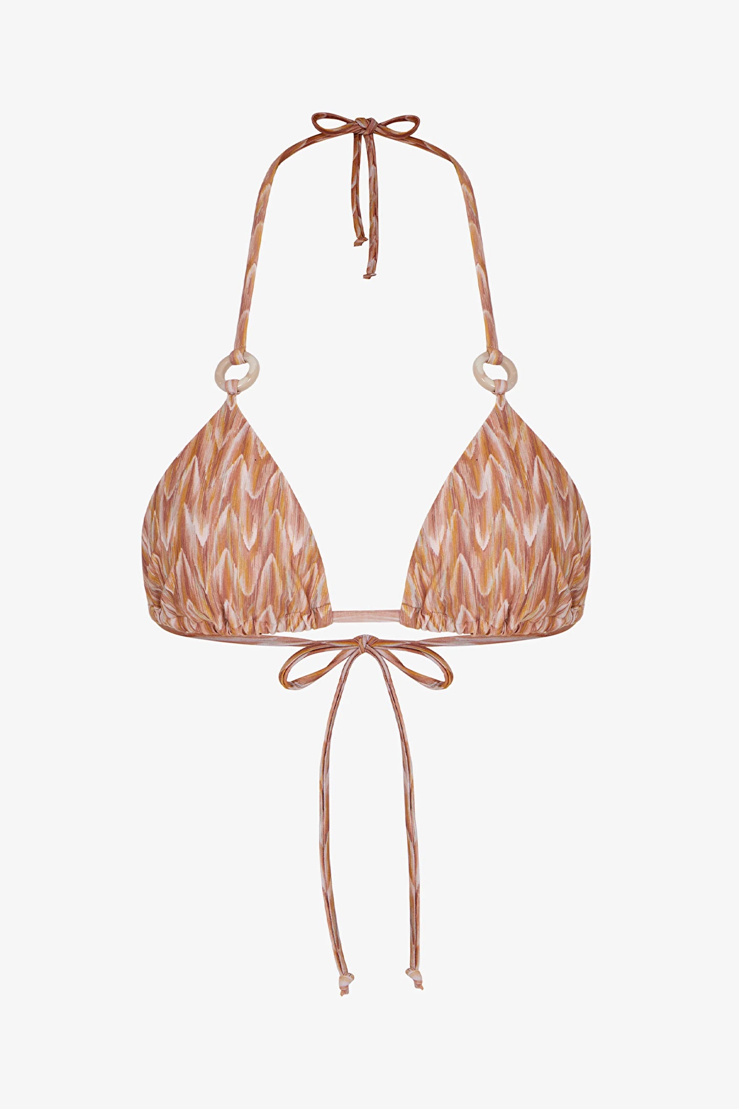 Renkli Kacie Üçgen Bikini Üstü