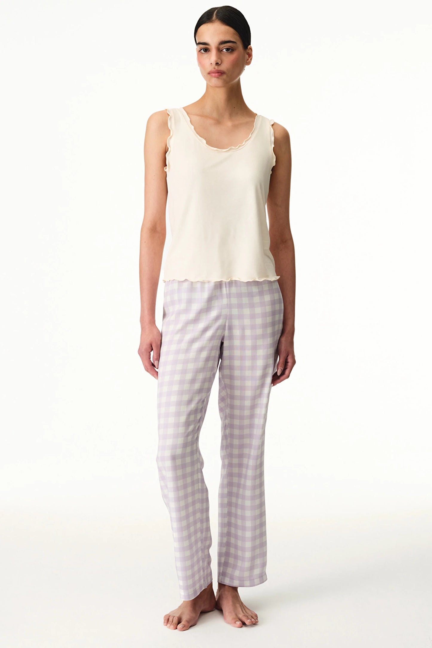 Lila Sweet Day Pantolon Pijama Altı
