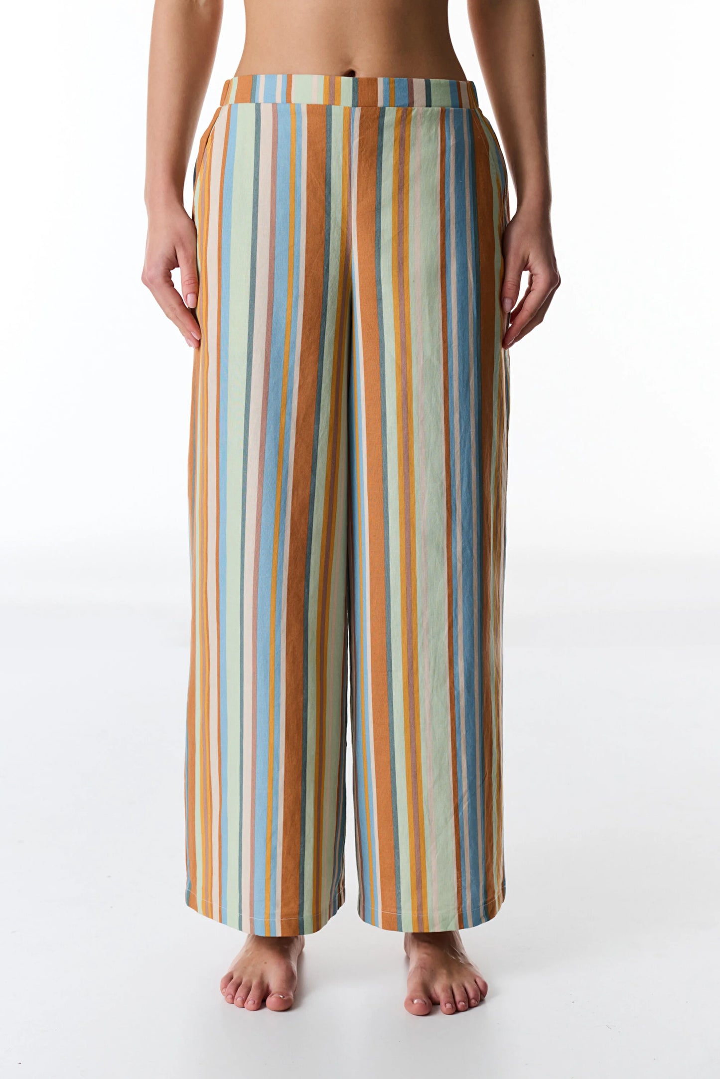 Renkli Carrie Pantolon