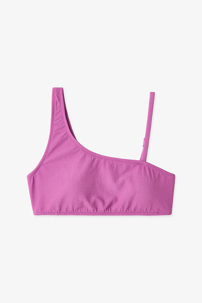 Mor Genç Kız Emma Tek Omuz Bikini Takımı