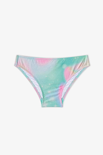 Renkli Kız Çocuk Magic Mist Bandeau Bikini Takımı