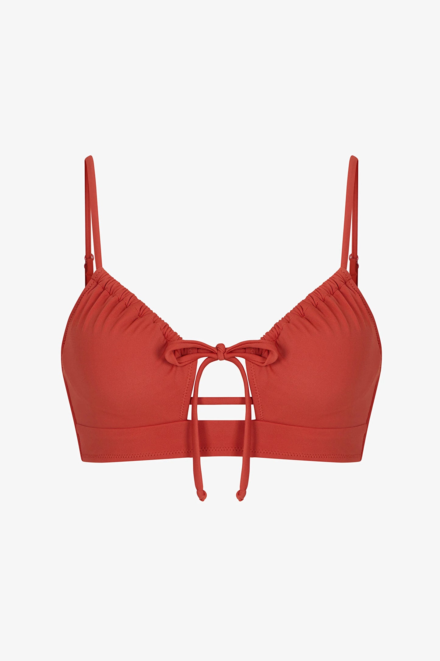 Tarçın Front Opening Bikini Üstü