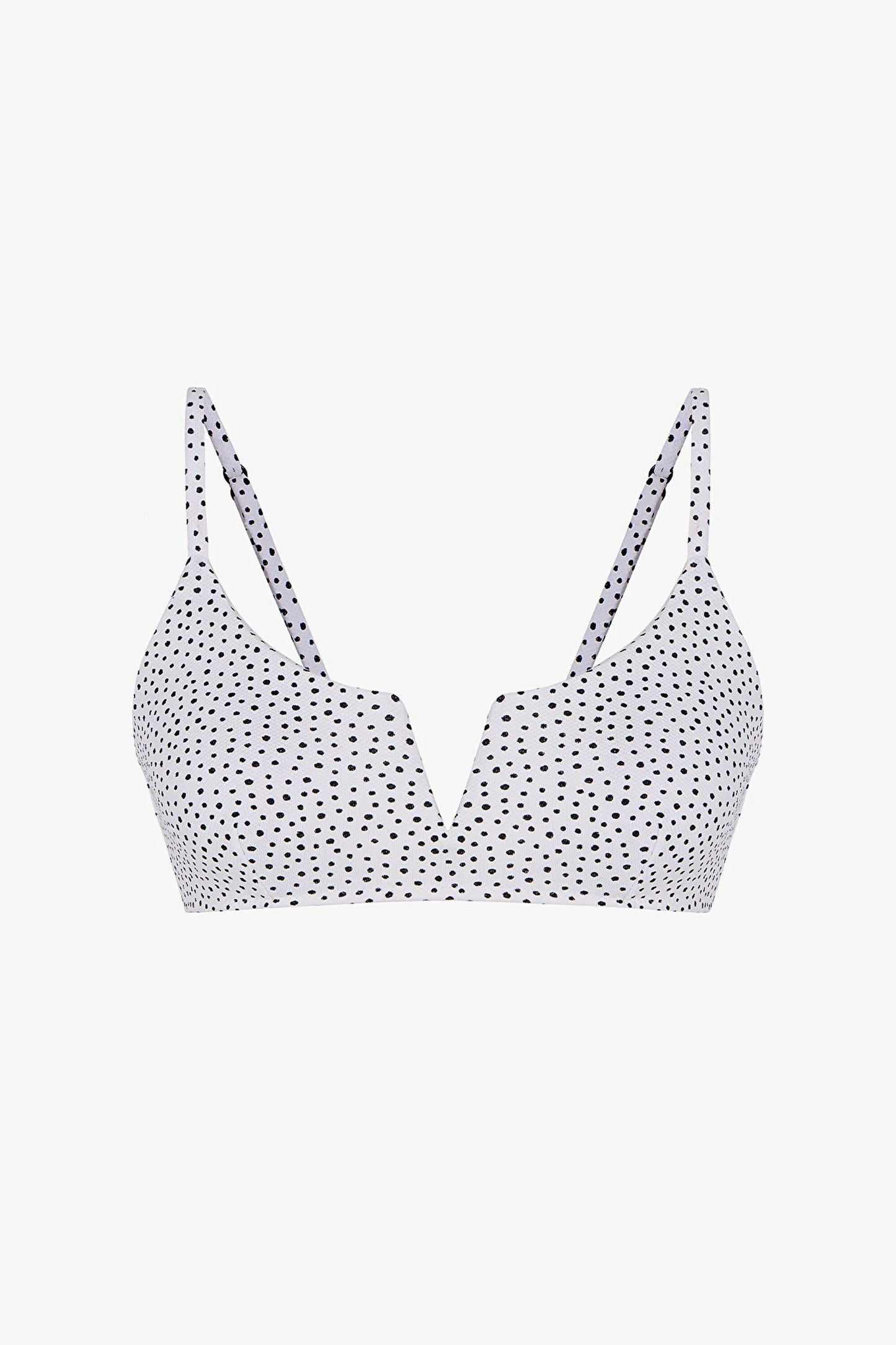 Renkli Point V Bikini Üstü