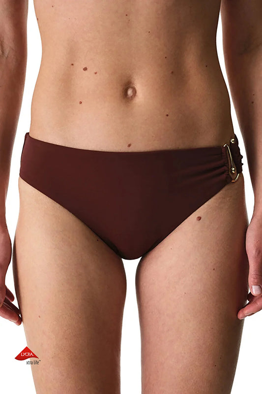Kahverengi Jasmine Side Bikini Altı