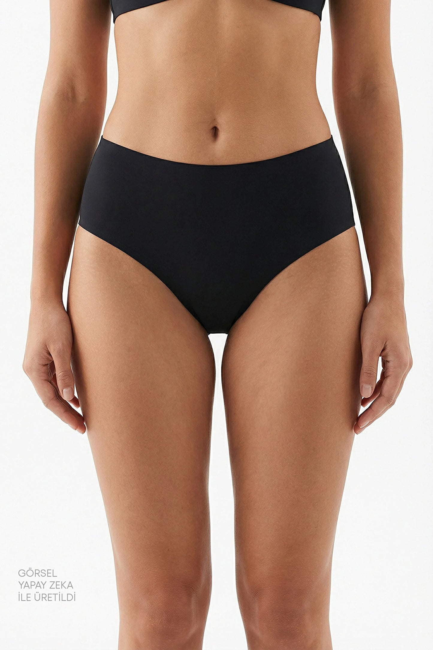 Siyah Period Bikini Bikini Altı