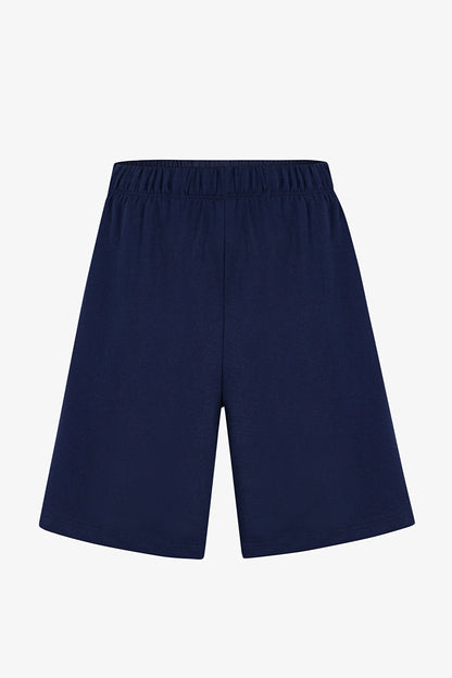 Erkek Renkli Ocean Track Şortlu Pijama Takımı