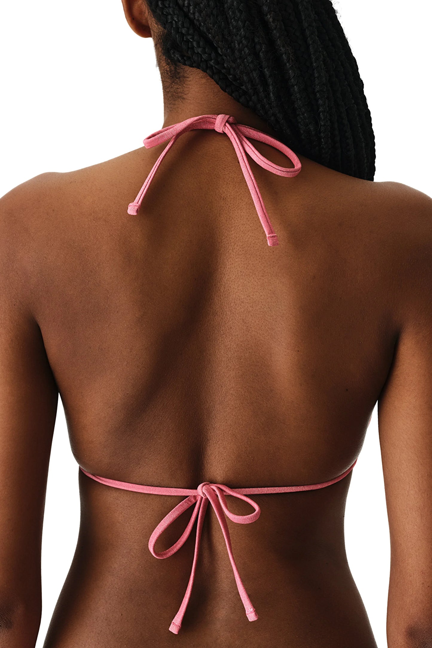 Denisse Ruffle Triangle Bikini Üstü
