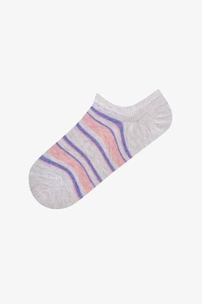 Trendy Pattern 5'li Sneaker Çorabı