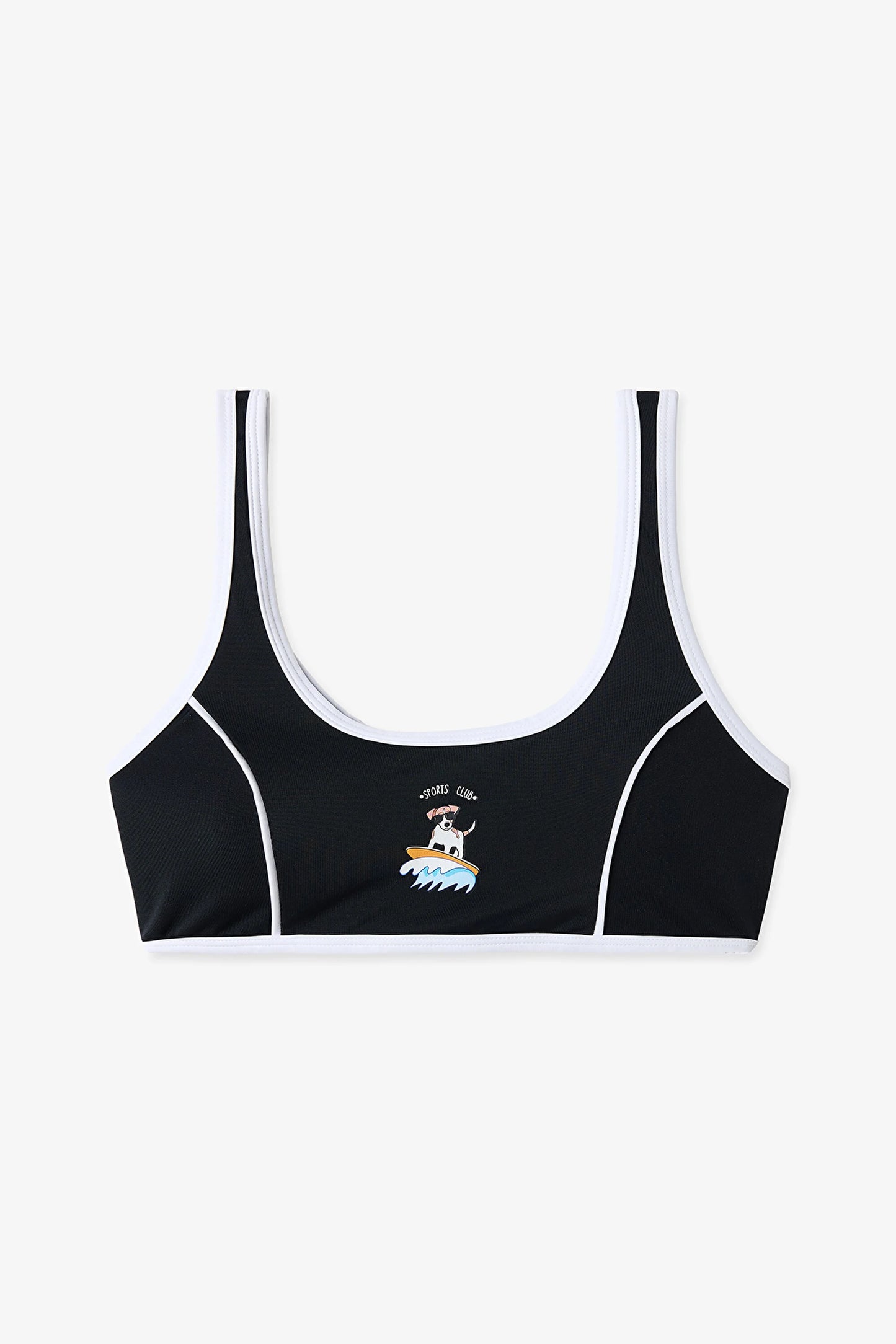 Siyah Genç Kız Puppy Halter Bikini Takımı