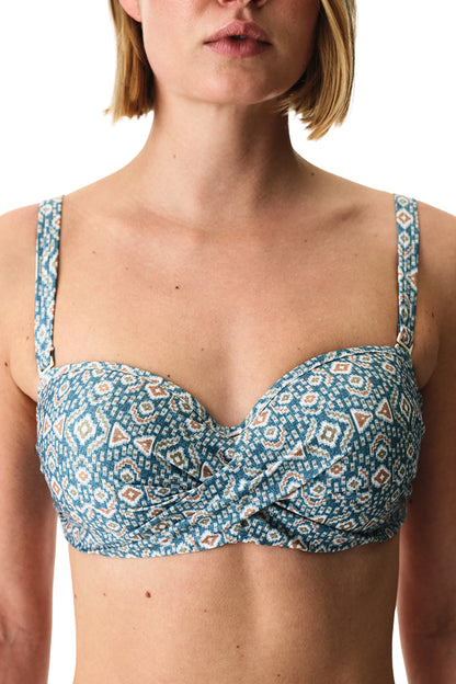 Renkli Beatriz Beauty Toparlayıcı Bikini Üstü