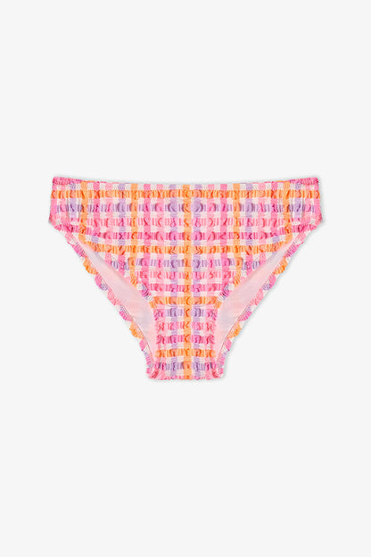 Pembe Genç Kız Vicky Üçgen Bikini Takımı