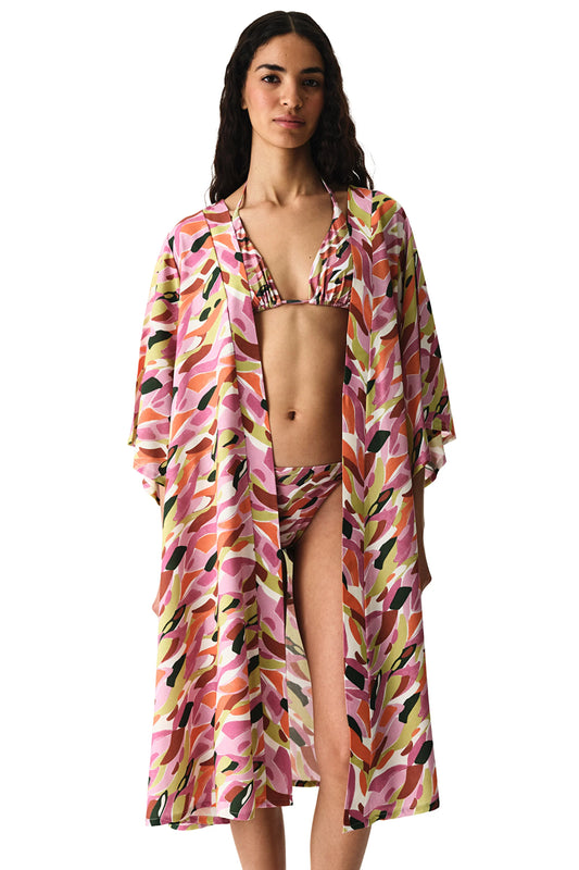 Renkli Luz Kimono