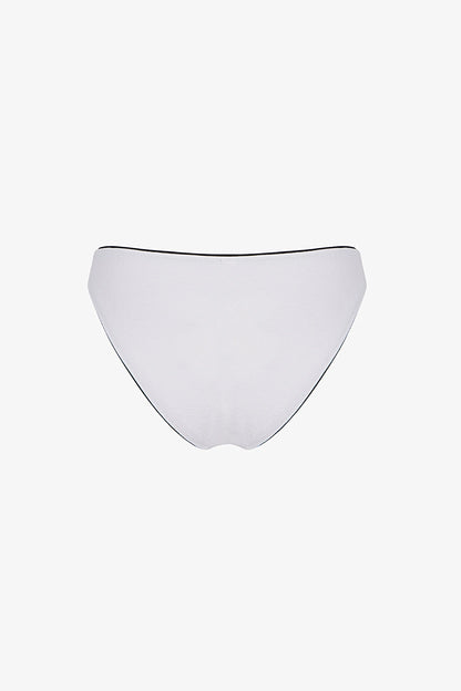 Ekru Nadia Slip Bikini Altı