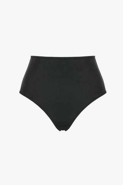 Siyah High Bikini Altı