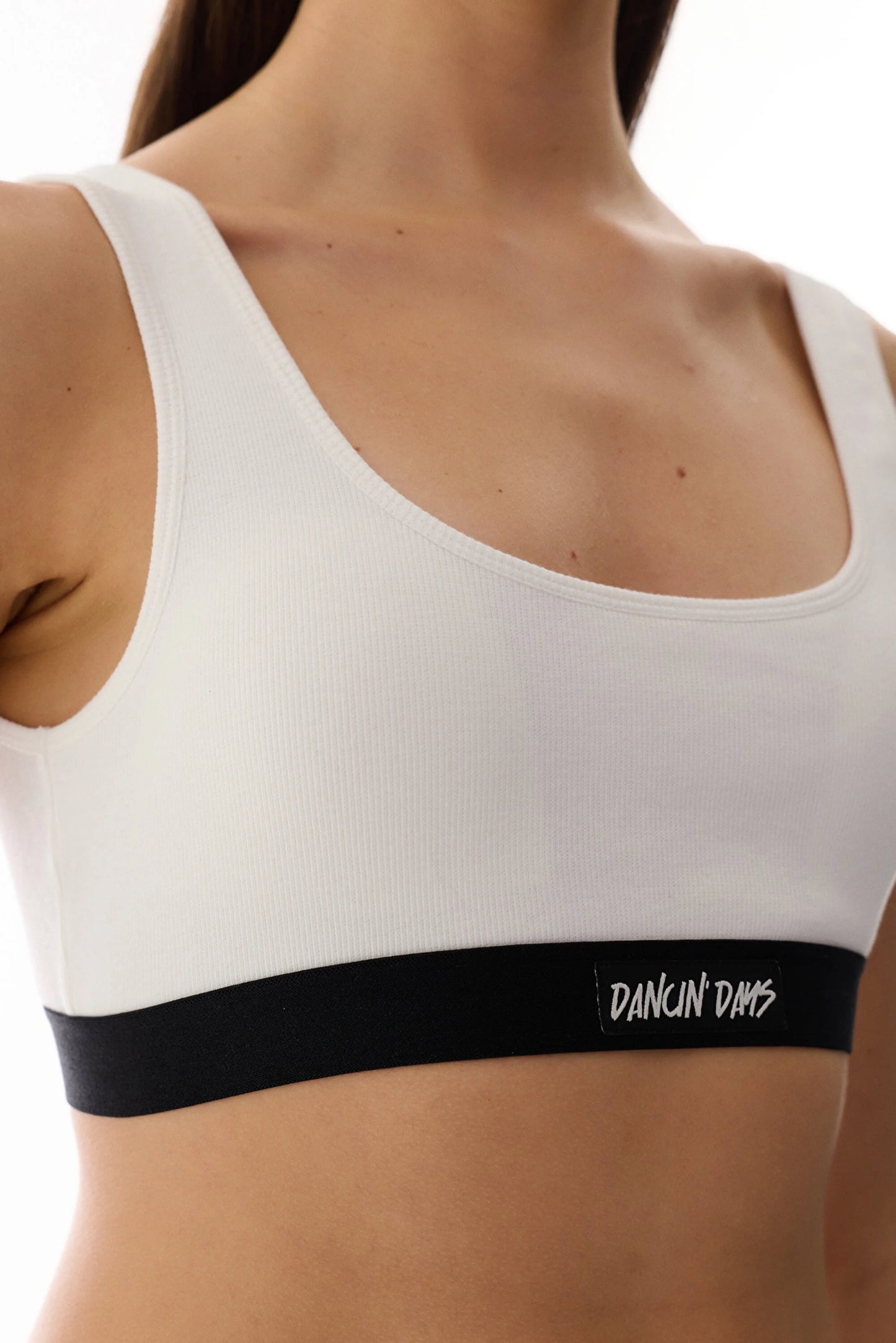 Ribbed Bra Bikini Üstü