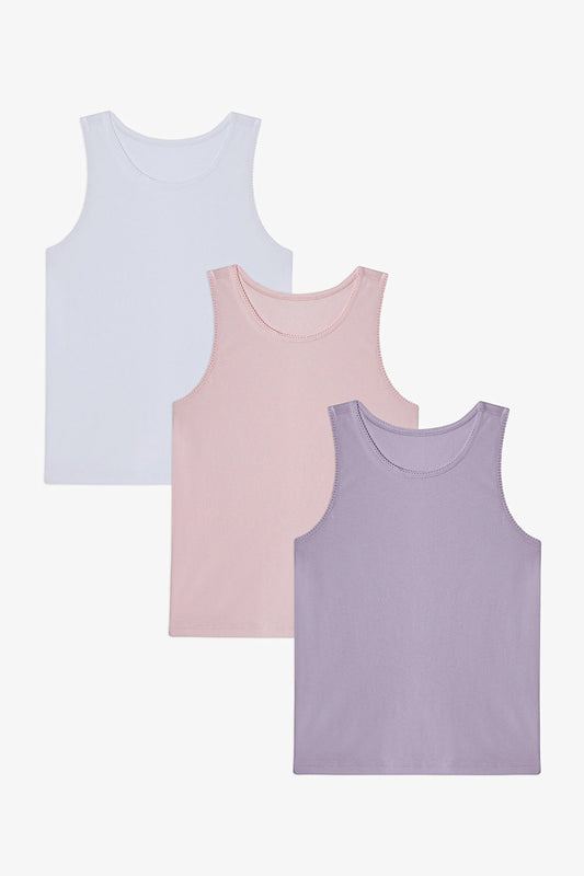 Kız Çocuk Basic 3'lü Vest