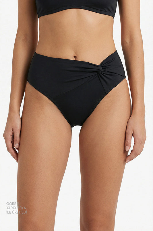 Siyah New Twist Bikini Altı