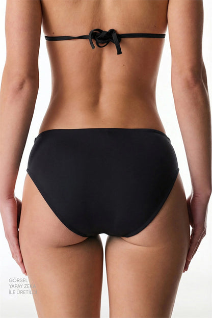 Siyah New Twist Bikini Altı