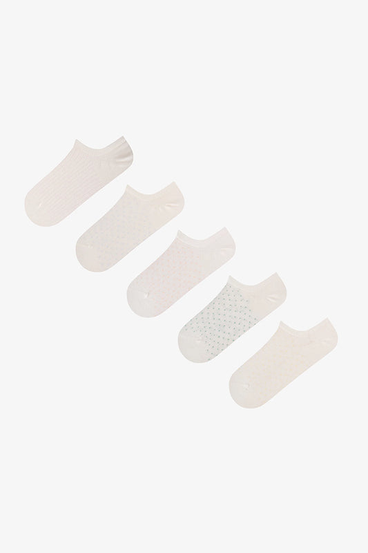 Everyday Dots 5'li Sneaker Çorabı