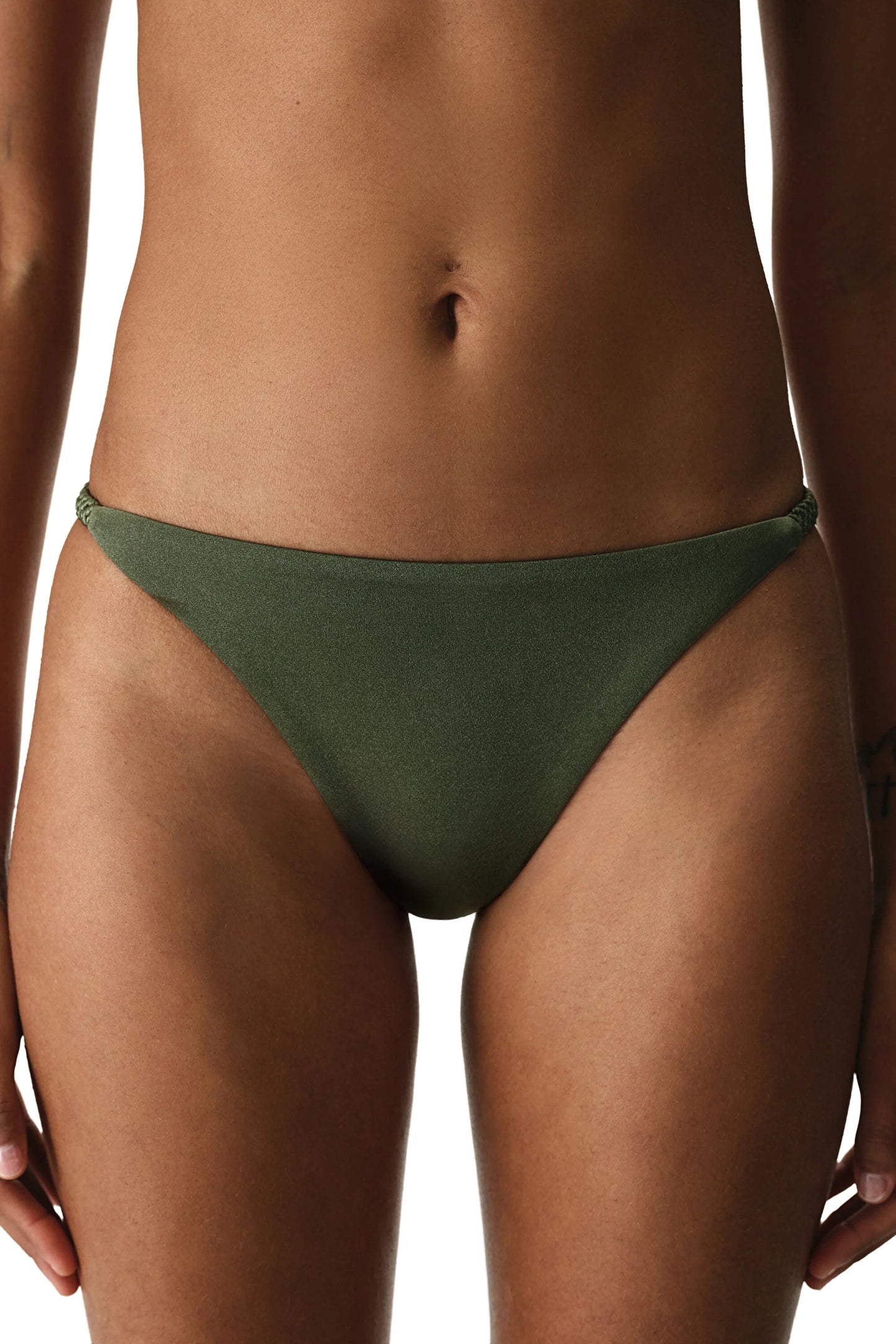 Zeytin Yeşili Marcelina Side Bikini Altı