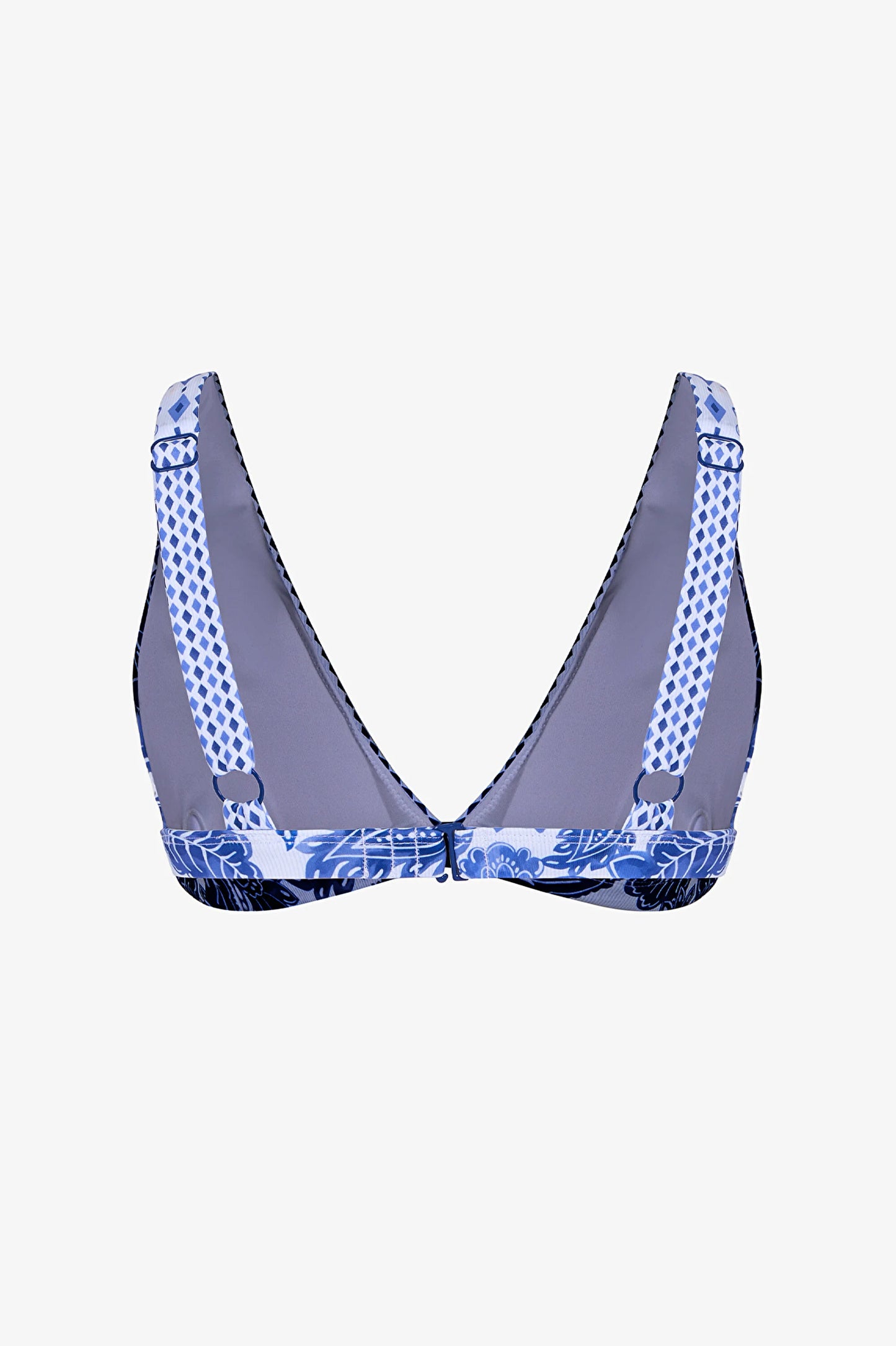 Renkli Giana Deep V Bikini Üstü