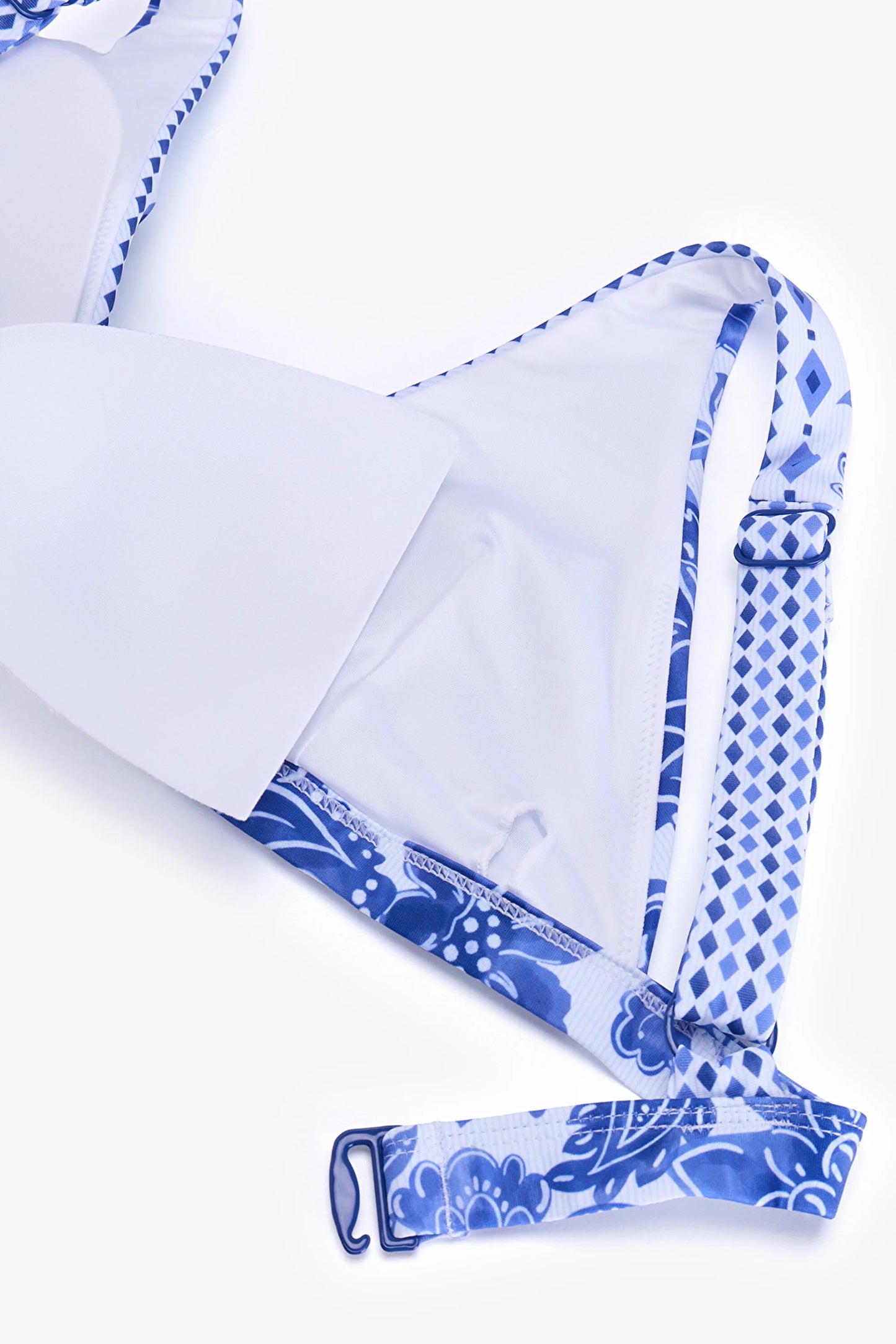 Renkli Giana Deep V Bikini Üstü