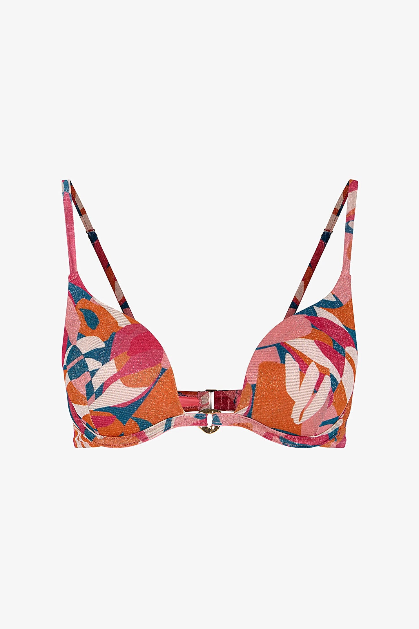 Renkli Brayana Intense Push Up Destekli Bikini Üstü