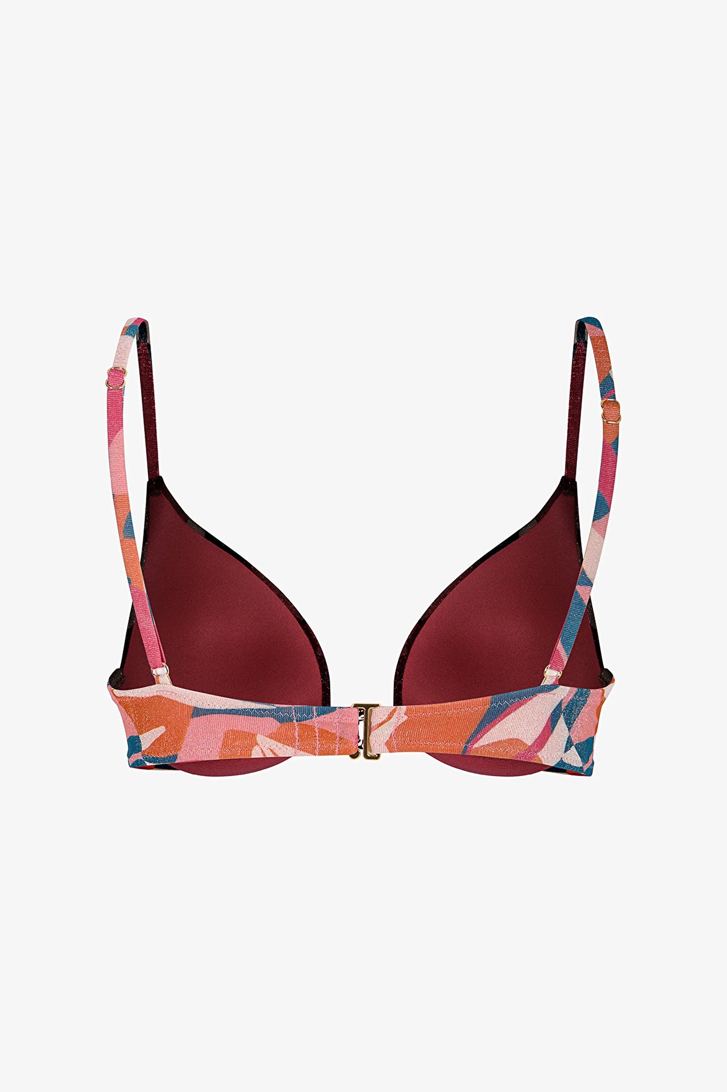 Renkli Brayana Intense Push Up Destekli Bikini Üstü