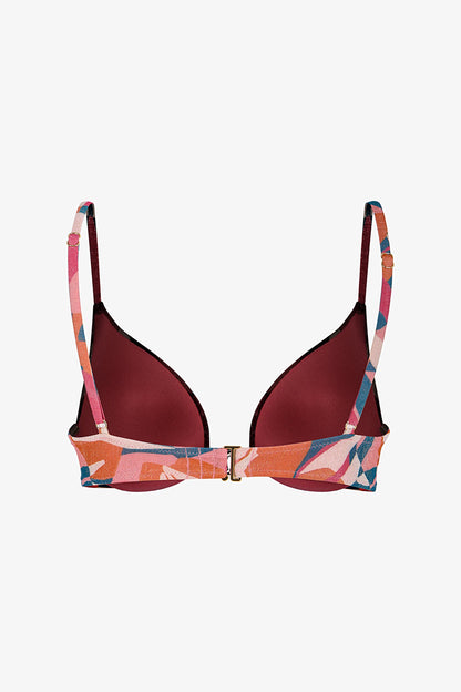 Renkli Brayana Intense Push Up Destekli Bikini Üstü
