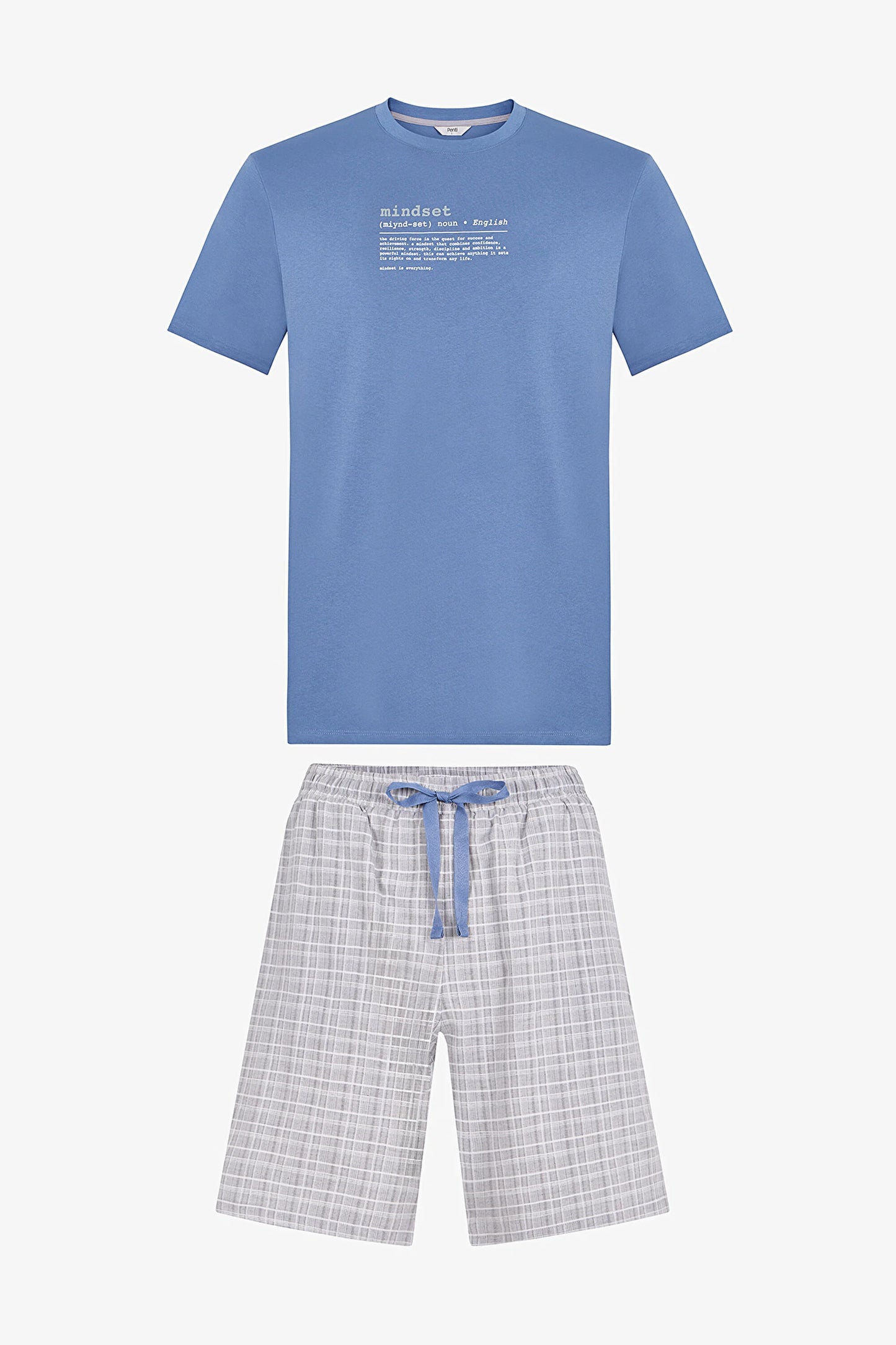 Erkek Renkli Mindful Tide Pijama Takımı