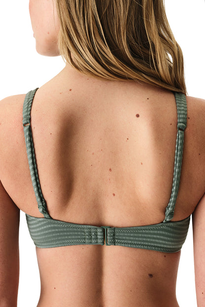 Koyu Yeşil Rana Green Hot Bikini Üstü