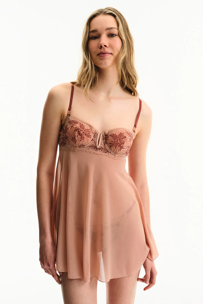 Bej V Balenli Babydoll