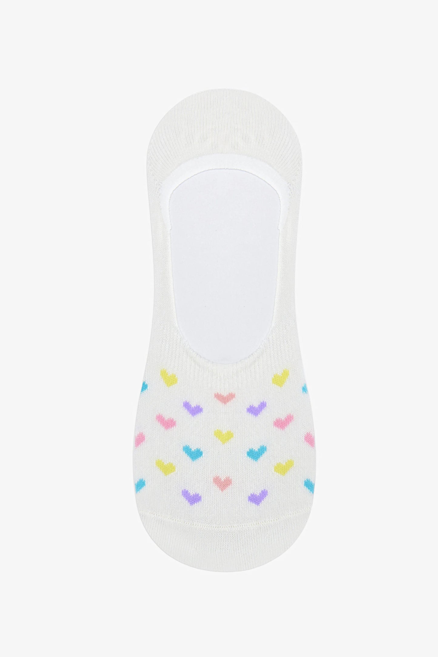 Colorful Heart 3'lü Babet Çorabı
