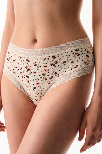 Krema Pembesi Comfy Pamuklu Cheeky Hipster Külot