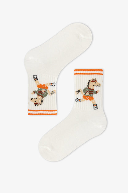 Erkek Çocuk Look Retro 3 'lü Tns Soket Çorap