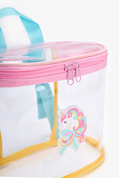 Renkli Kız Çocuk Unicorn Çanta