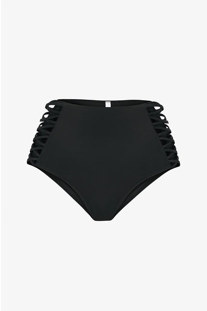 Siyah High Fashion Bikini Altı