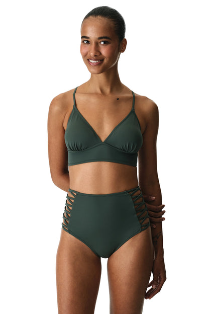 Yeşil High Fashion Bikini Altı