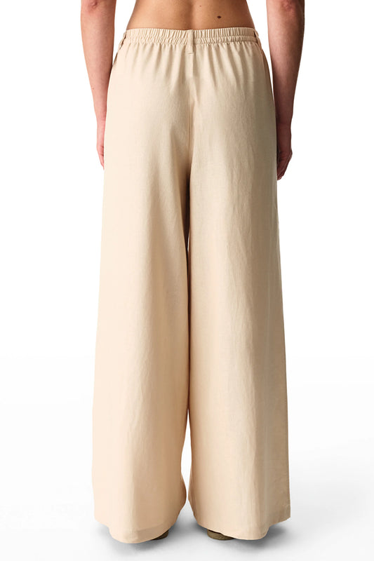 Pastel Bej Alice Pantolon