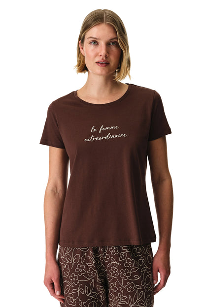 Extraordinaire Pamuklu Kapri Pijama Takımı