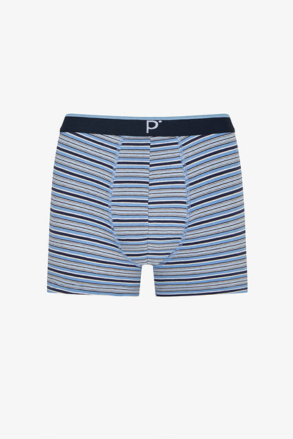 Erkek Renkli Calm Lines Çoklu Boxer