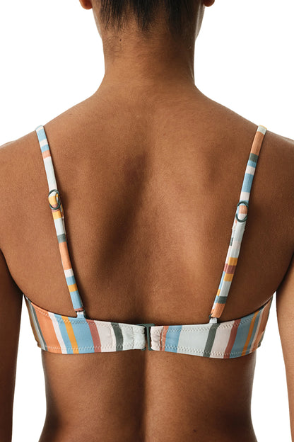 Renkli Kourtney Minimal Bra Bikini Üstü