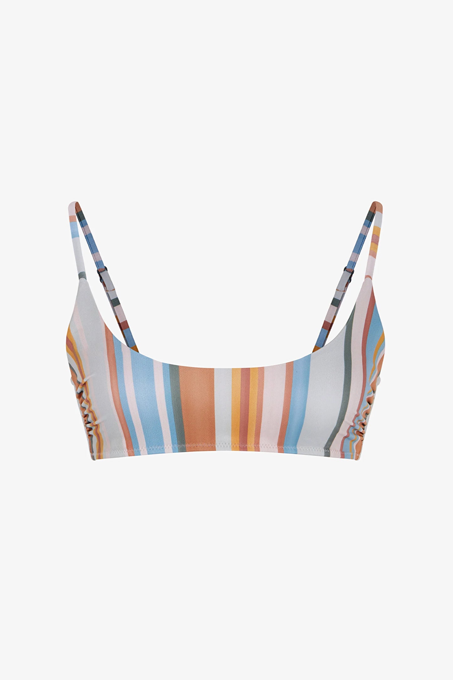 Renkli Kourtney Minimal Bra Bikini Üstü