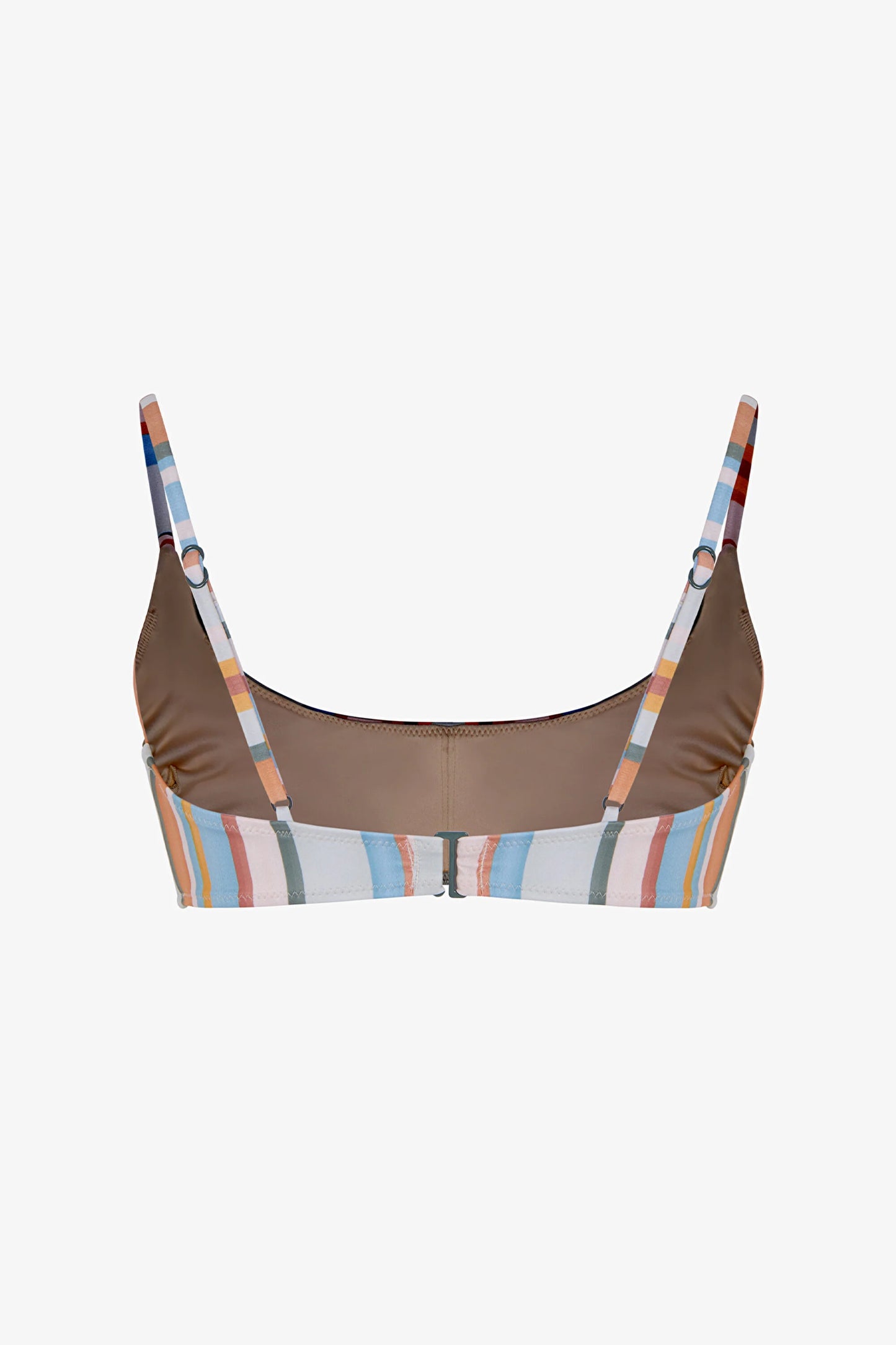 Renkli Kourtney Minimal Bra Bikini Üstü