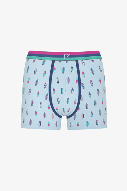 Erkek Renkli Tropic Mix Çoklu Boxer