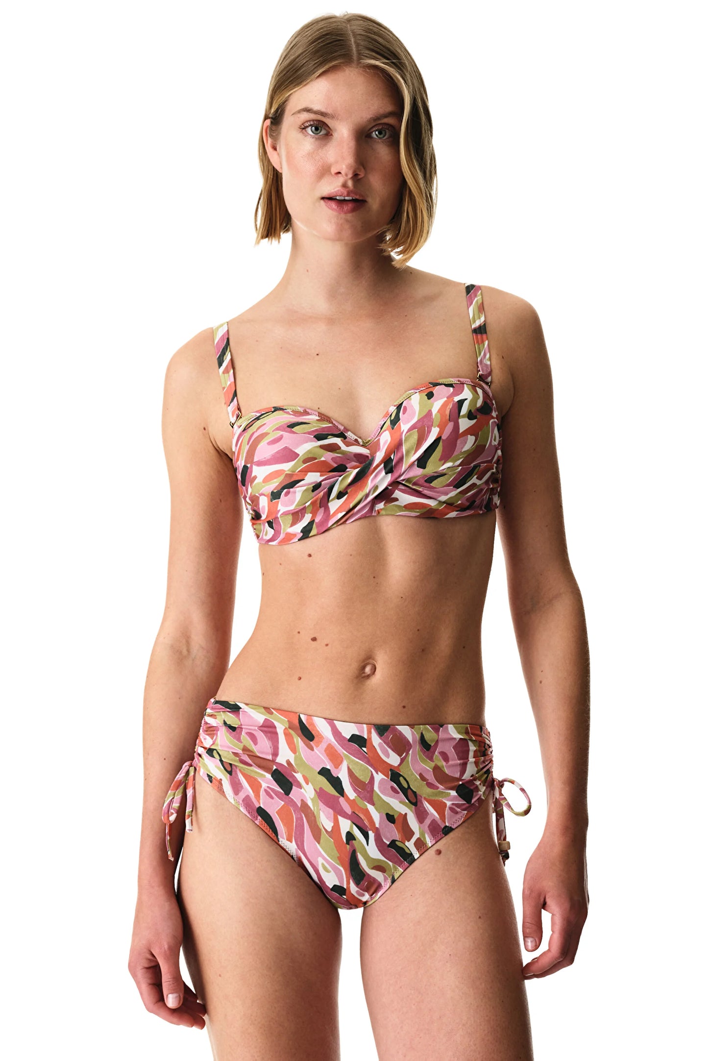 Renkli Luz Beauty Toparlayıcı Bikini Üstü