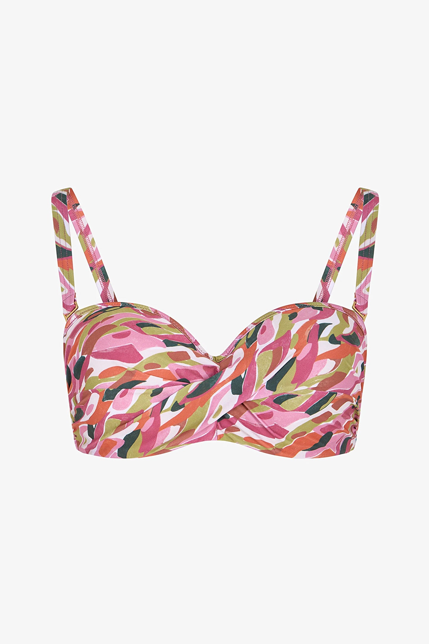 Renkli Luz Beauty Toparlayıcı Bikini Üstü