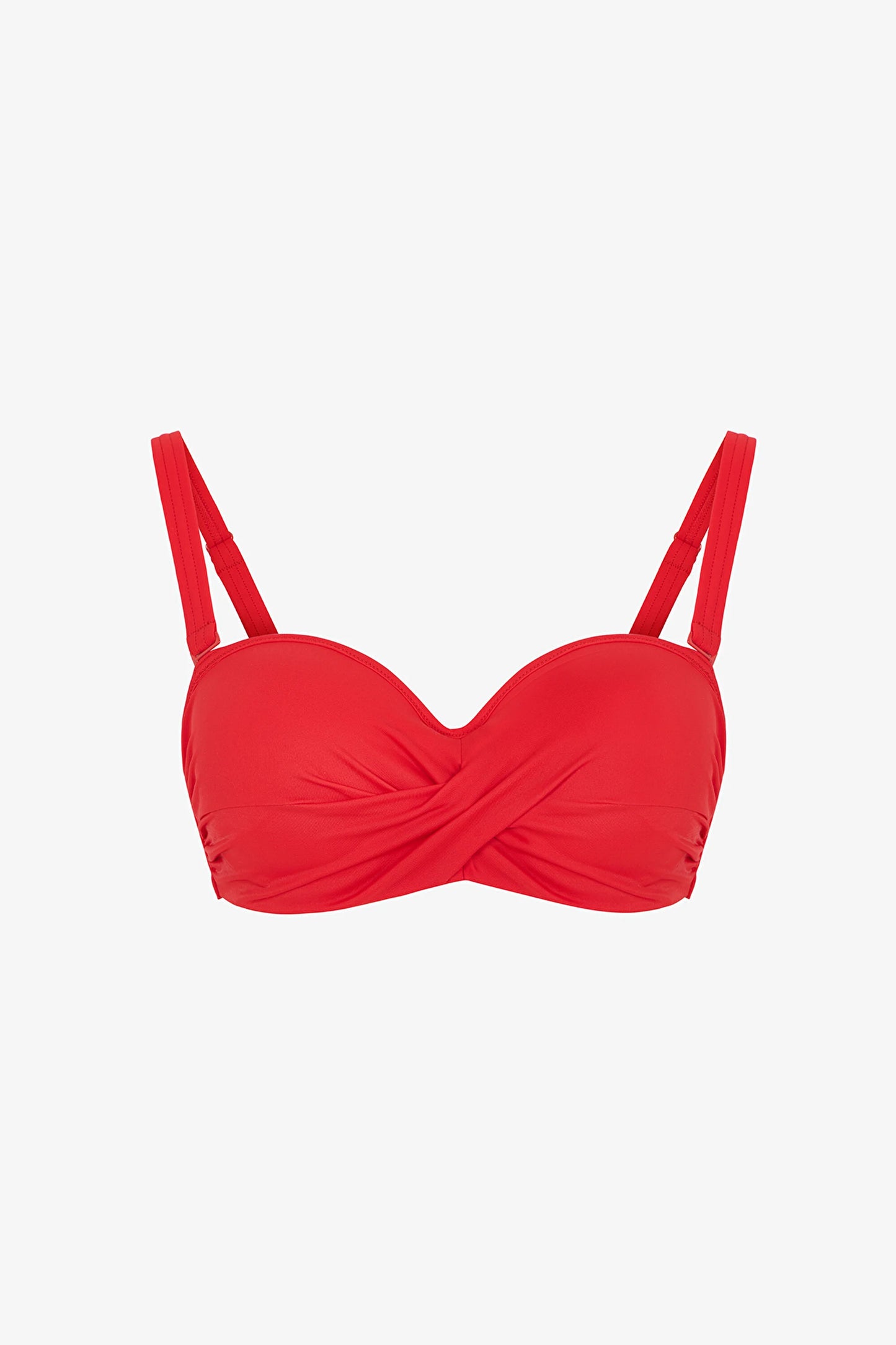 Kırmızı Beauty Toparlayıcı Bikini Üstü